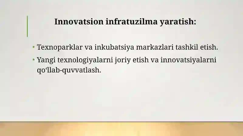 Xorijiy investitsiyalarni rag‘batlantirish 4