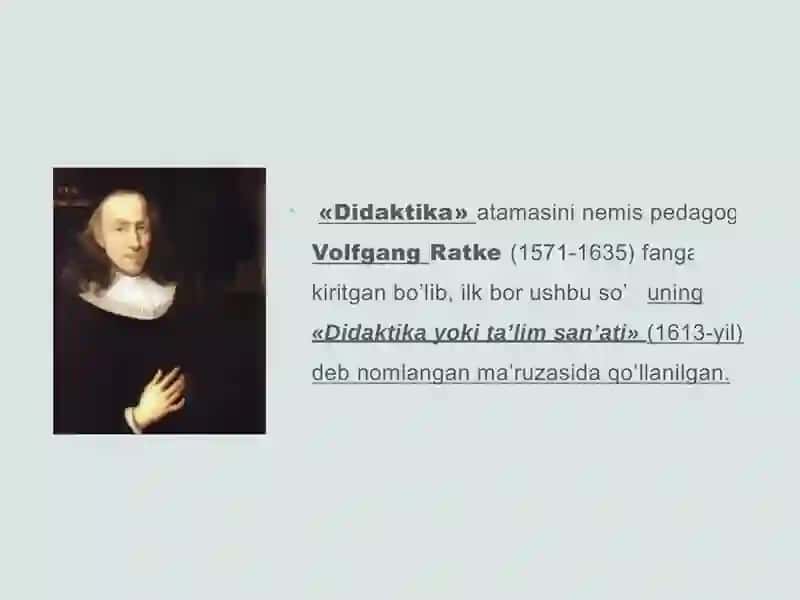 Didaktika ta’lim nazariyasi 4