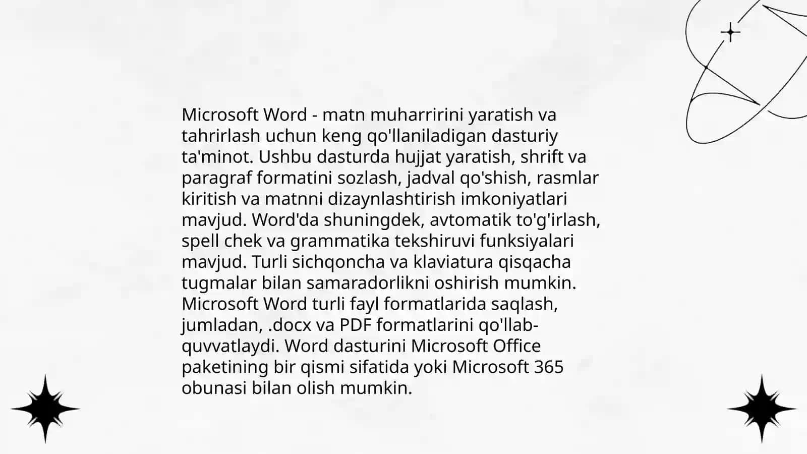 Microsoft Office paketlari haqida 4