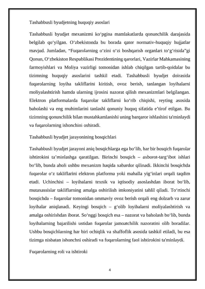 Tashabbusli byudjetlashtirishning mohiyati va ahamiyati 4