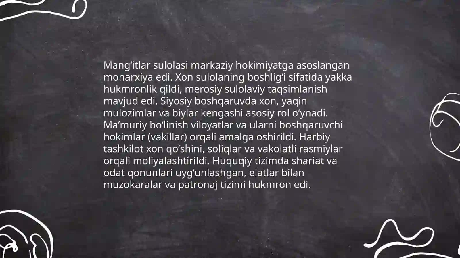 Mangʻitlar sulolasi 4