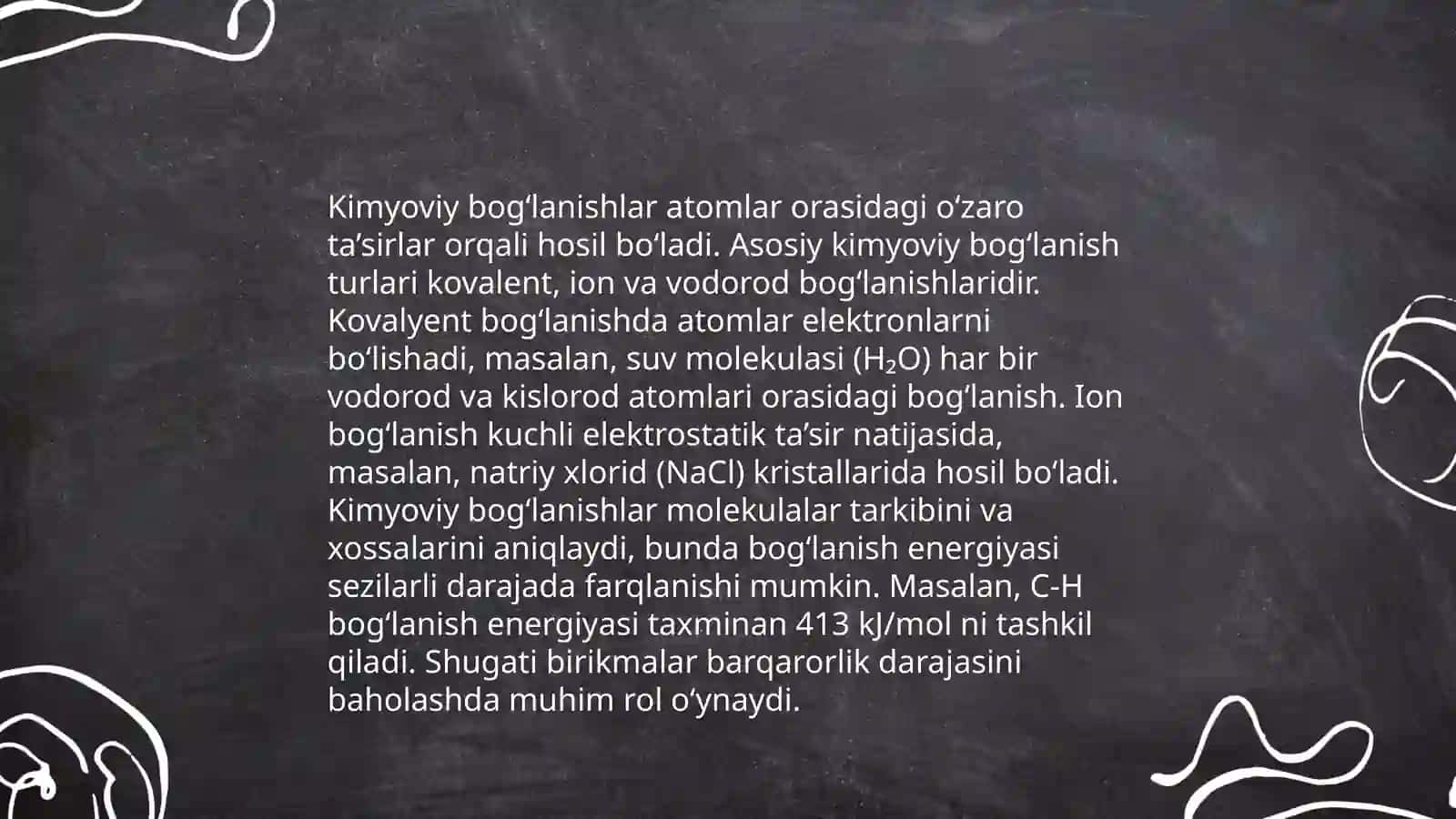 Kimyoning asosiy qonunlari 4
