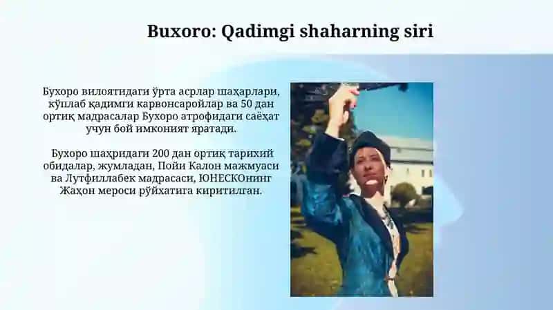 Madaniy va Tarixiy Turizm 4