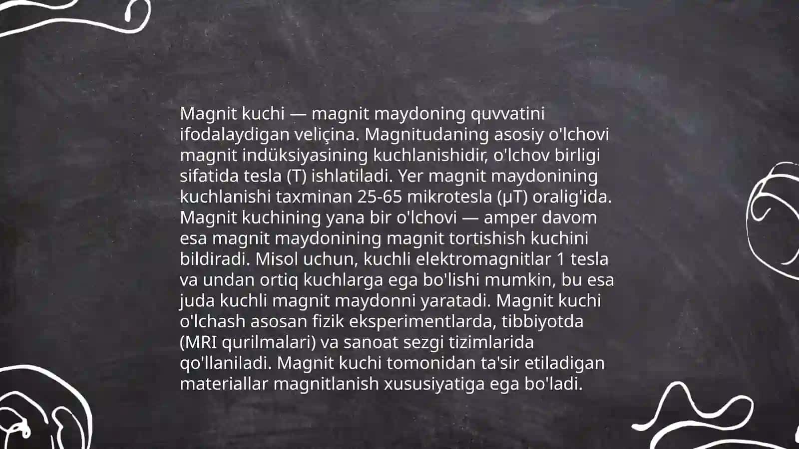 Moddaning magnit xossalari 4
