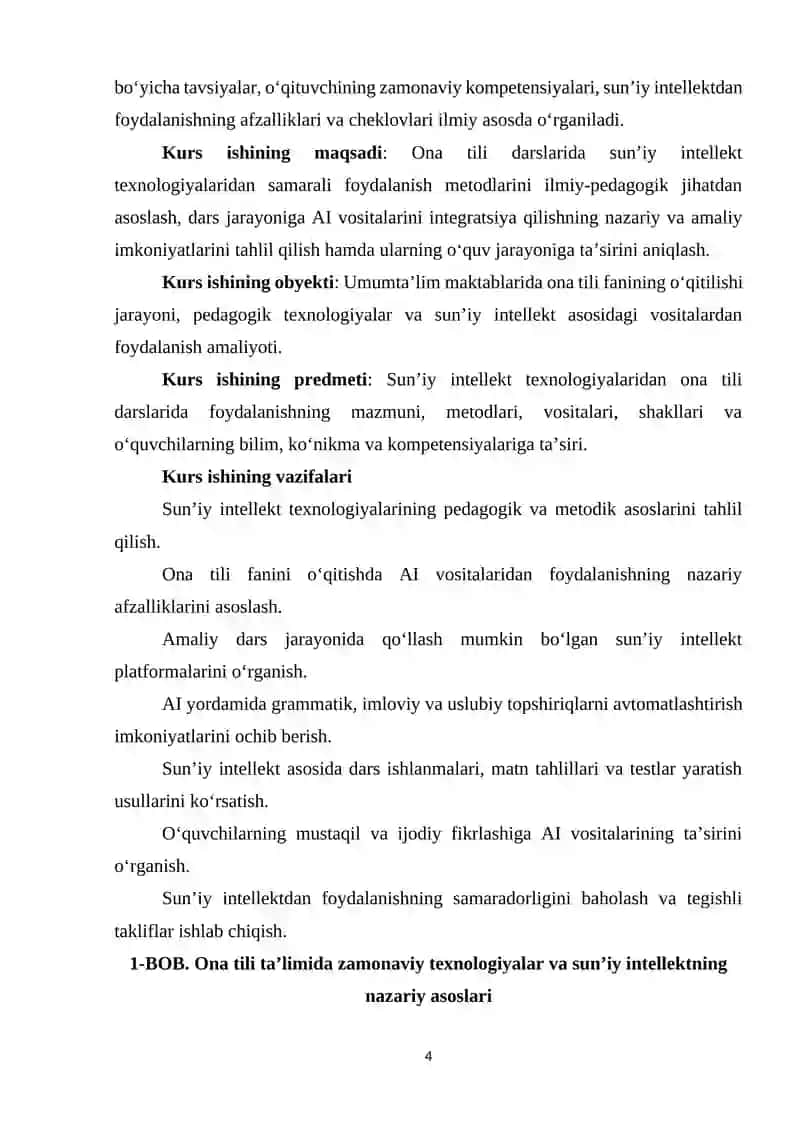 Ona tili darslarida sun’iy intellekt imkoniyatlari 4