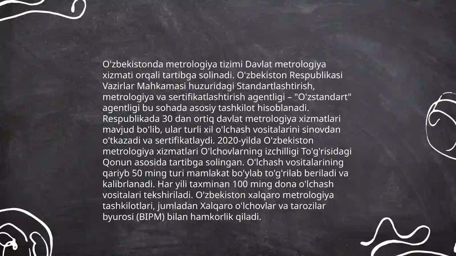 O'lchashlar birligi va uning ahamiyati 4