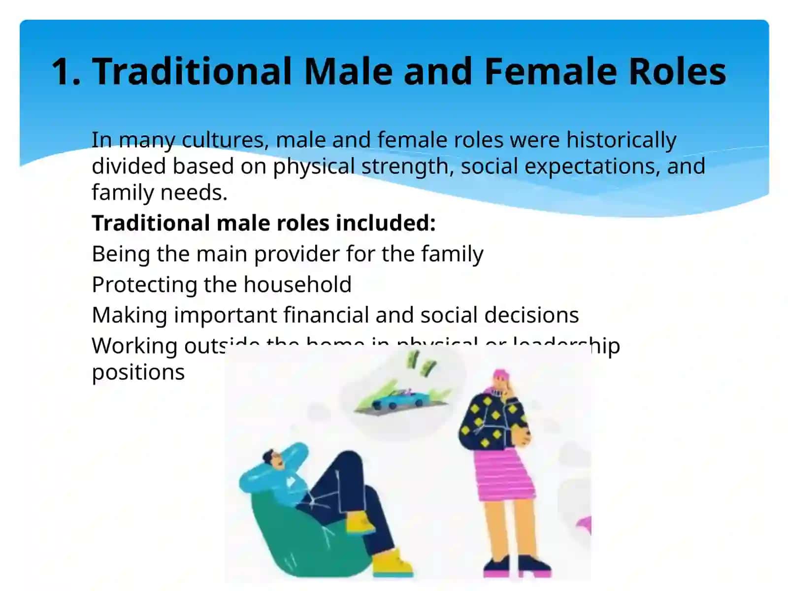 The Male and Female Roles 4