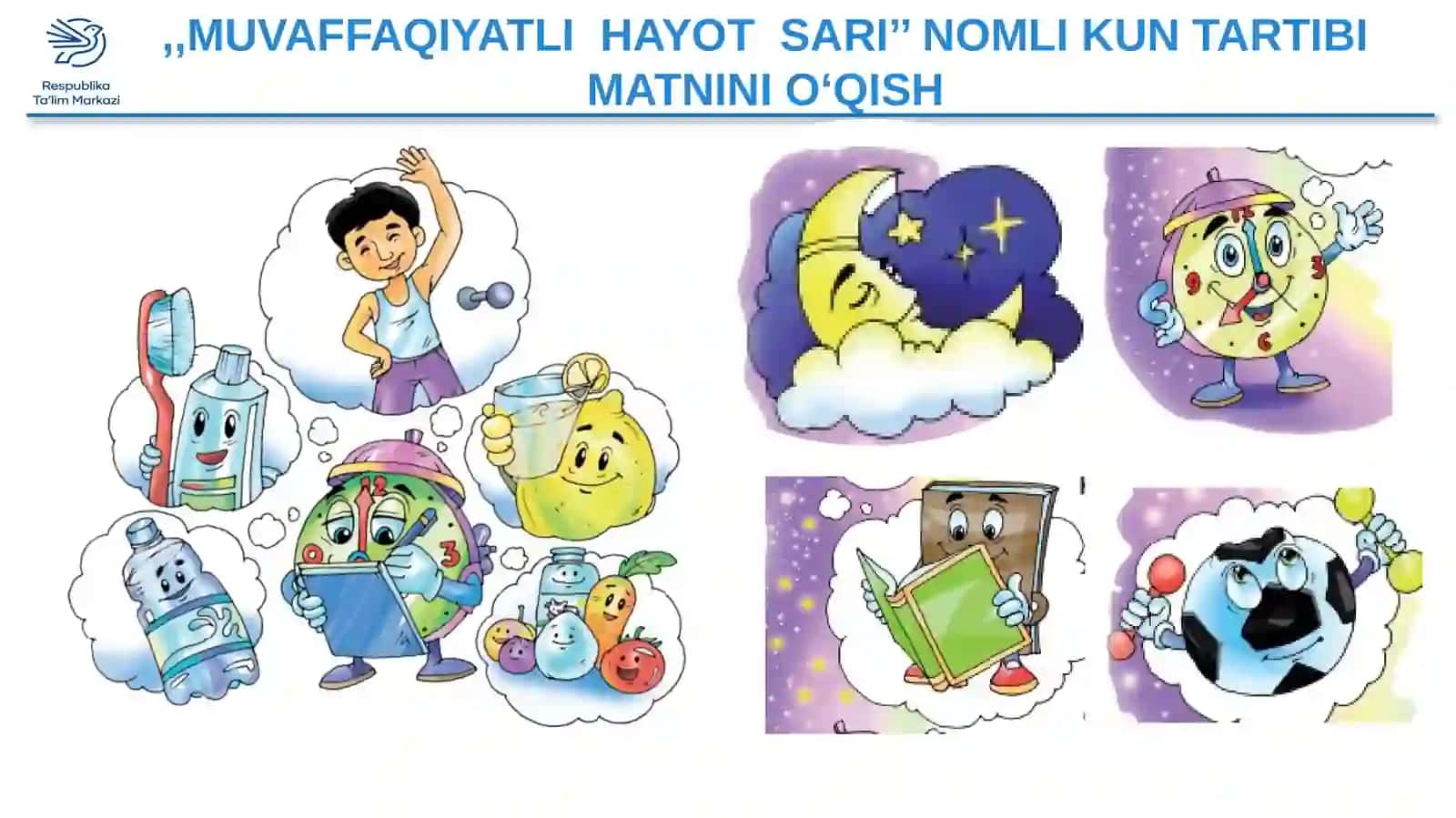 SOG‘LOM HAYOT UCHUN ZARUR KUN TARTIBI 4