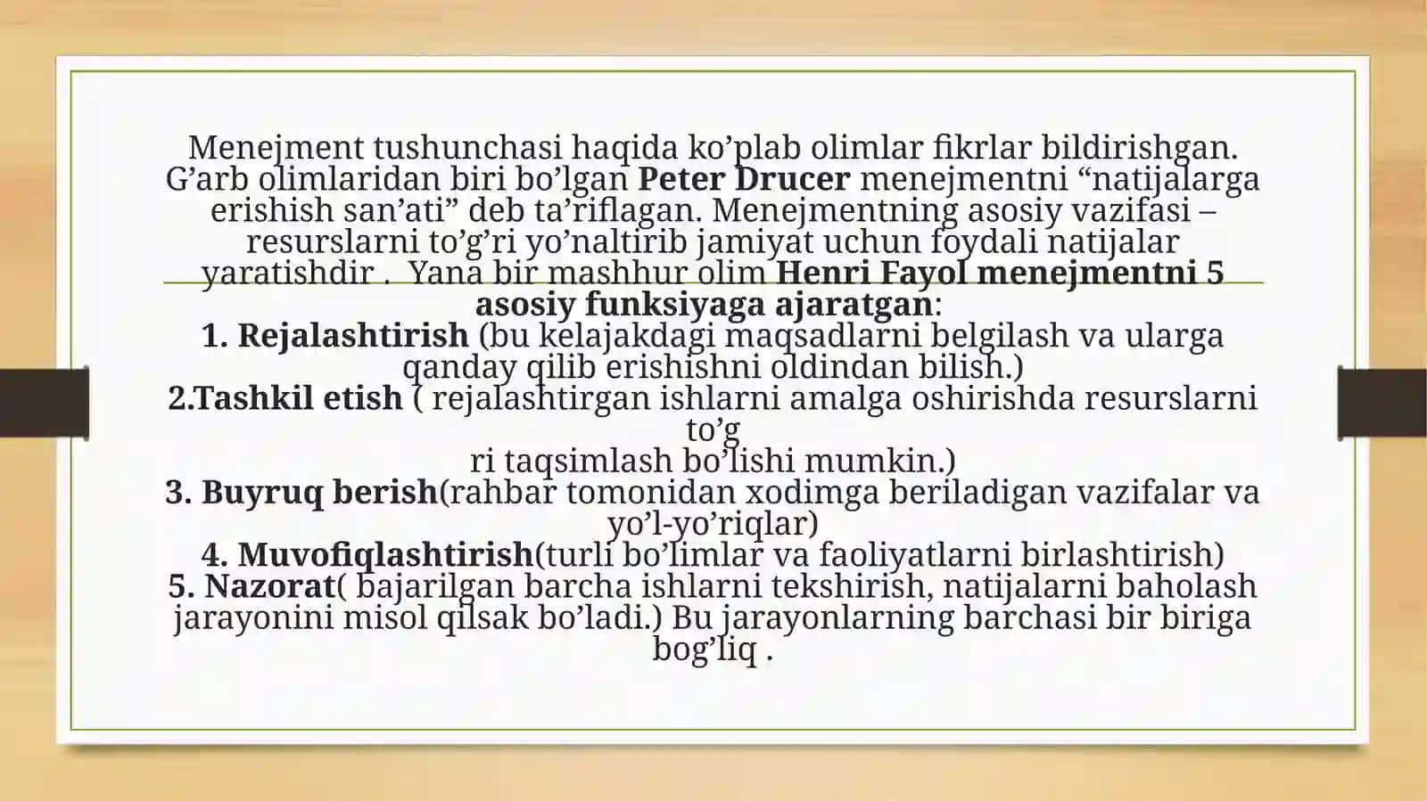 Ijtimoiy taraqqiyotni boshqarishda menejment va uning xususiyati 4