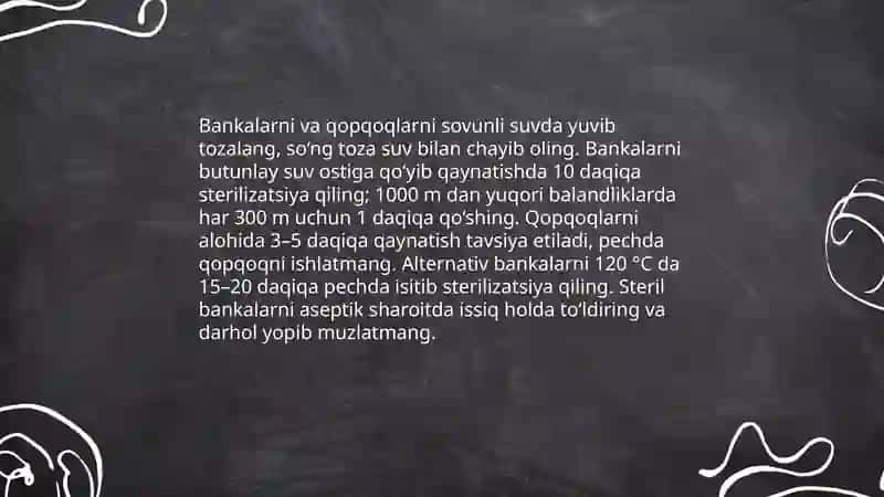 Konservalash 4