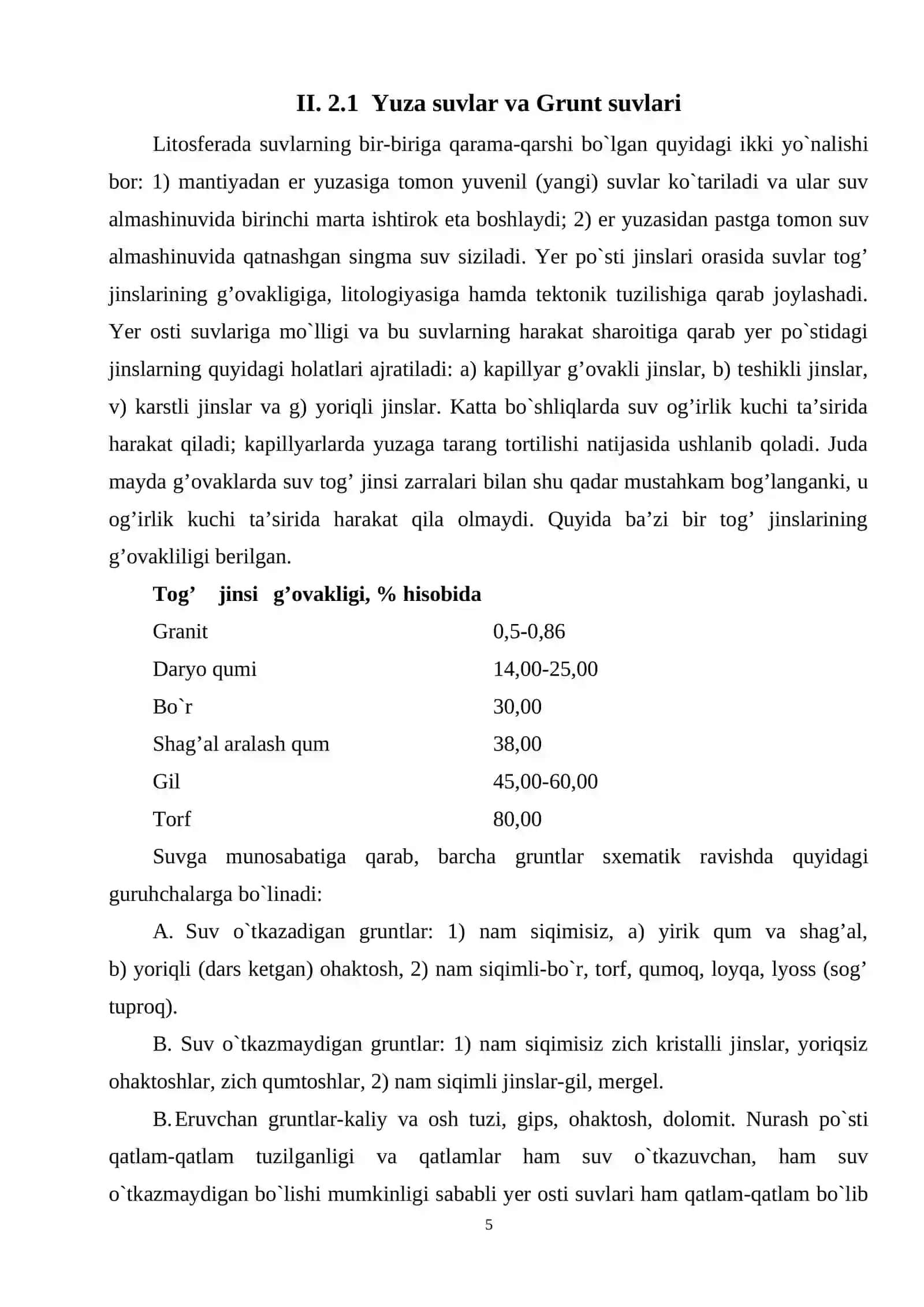 OQAR SUVLAR VA ULARNING GEOGRAFIK ISHI 4