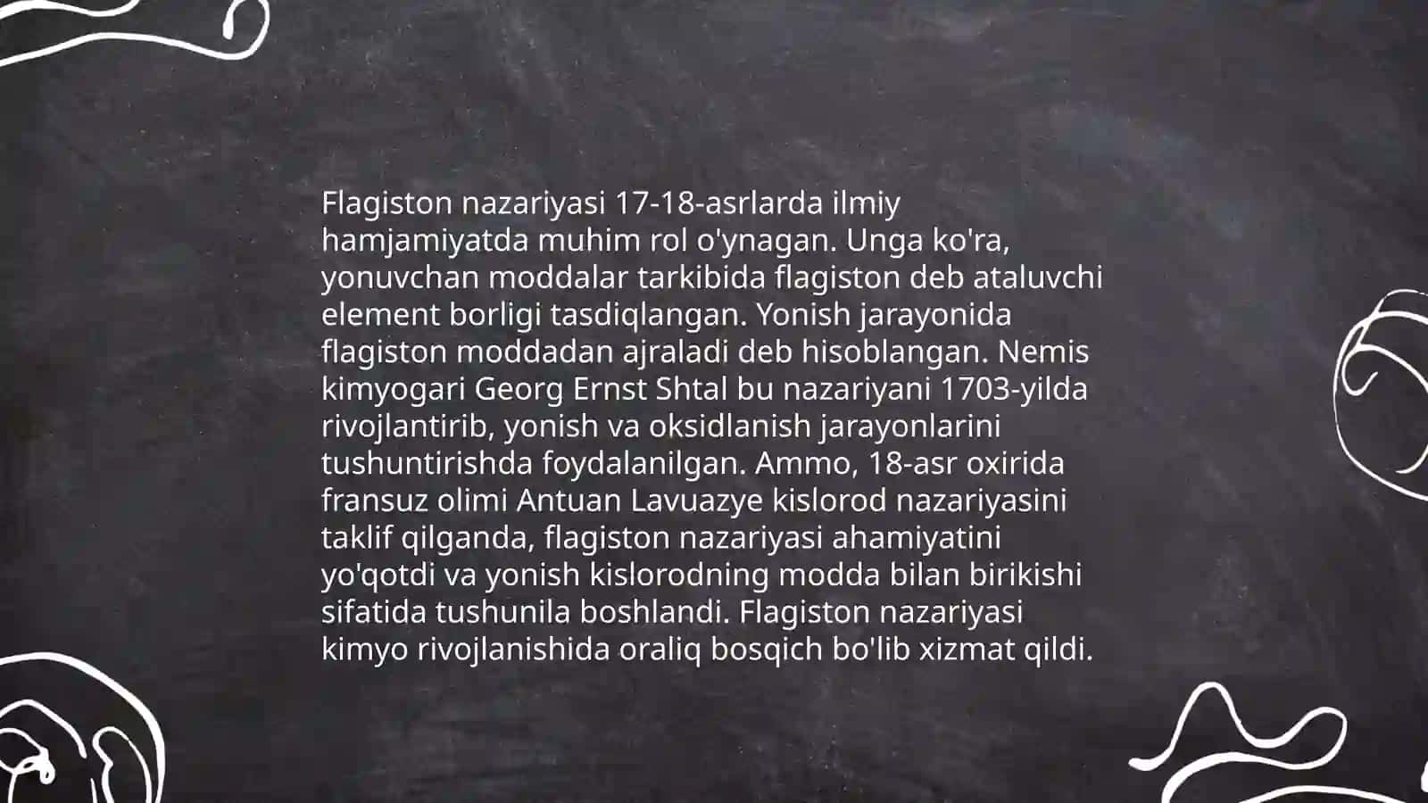 Flagiston nazariyasi va o'sha zamon extiyojlari 4
