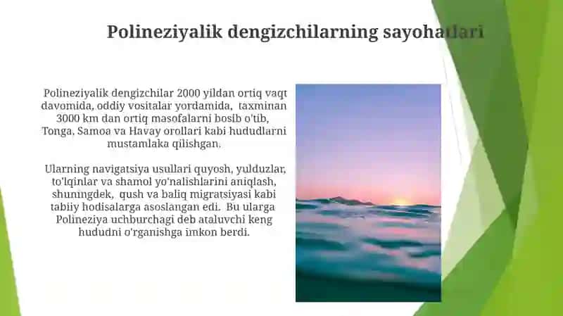 Tinch okeanini oʻrganilish tarixi 4