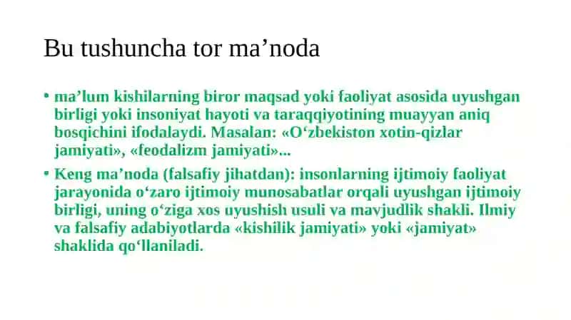 Jamiyat falsafasi 4