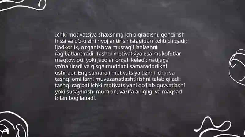 Motivatsiya 4