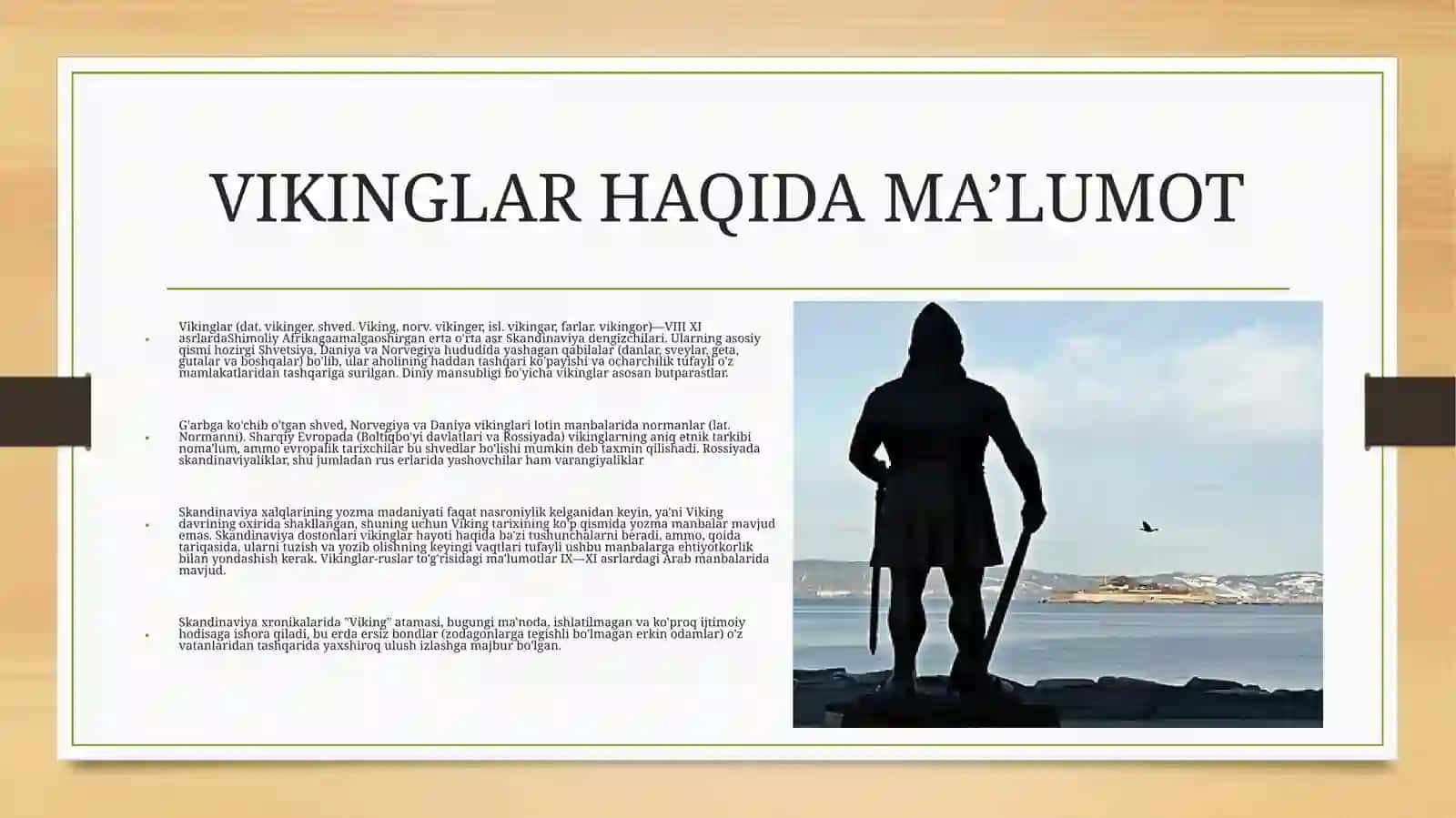 Ochildiyeva Sitoraning tayyorlagan taqdimoti 4
