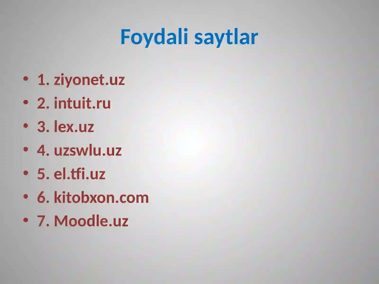Ta’limda axborot texnologiyalari 4