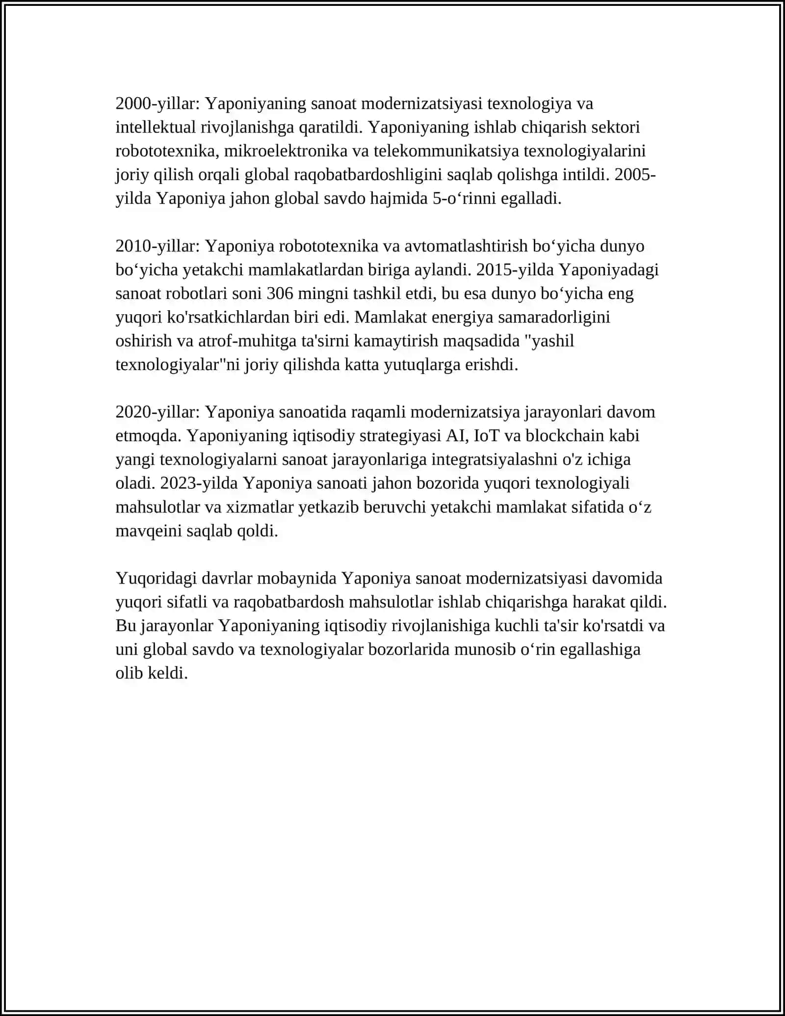 Yaponiya, Xitoy va Hindiston Islomotlar 4
