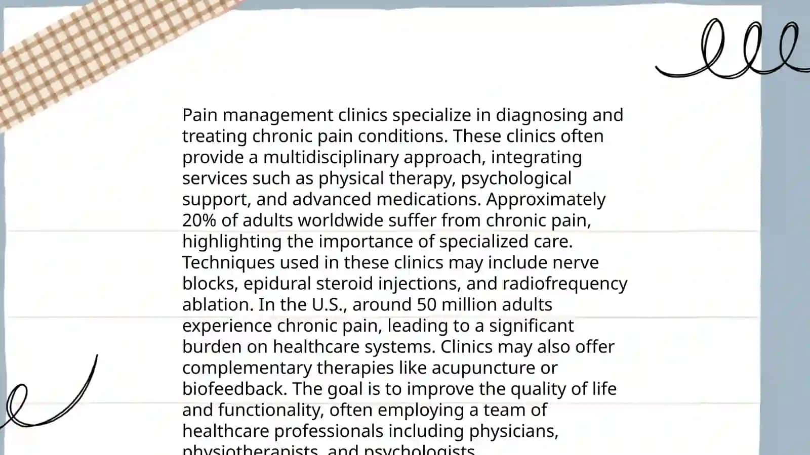 The therapeutic department of the hospital 4