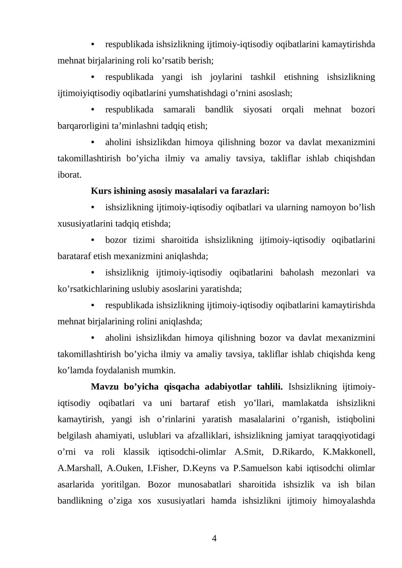 IQTISODIY TEBRANISHLAR VA ISHSIZLIK 4