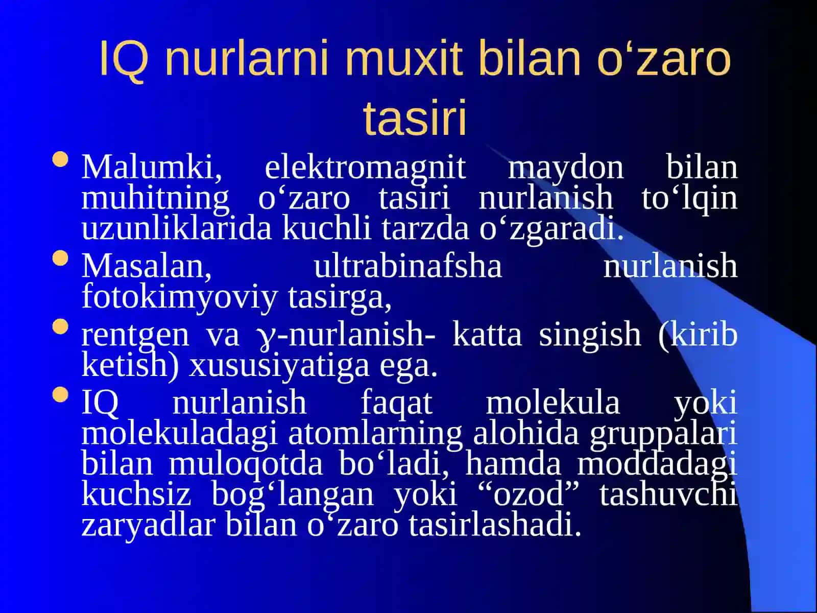Infraqizil spektroskopik taxlil 4