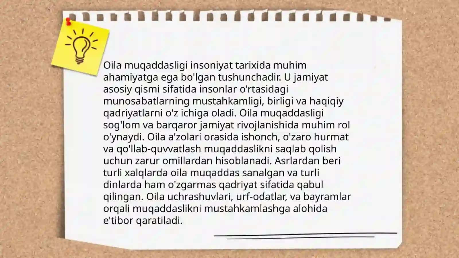 Oila va jamiyat rivojlanishi 4