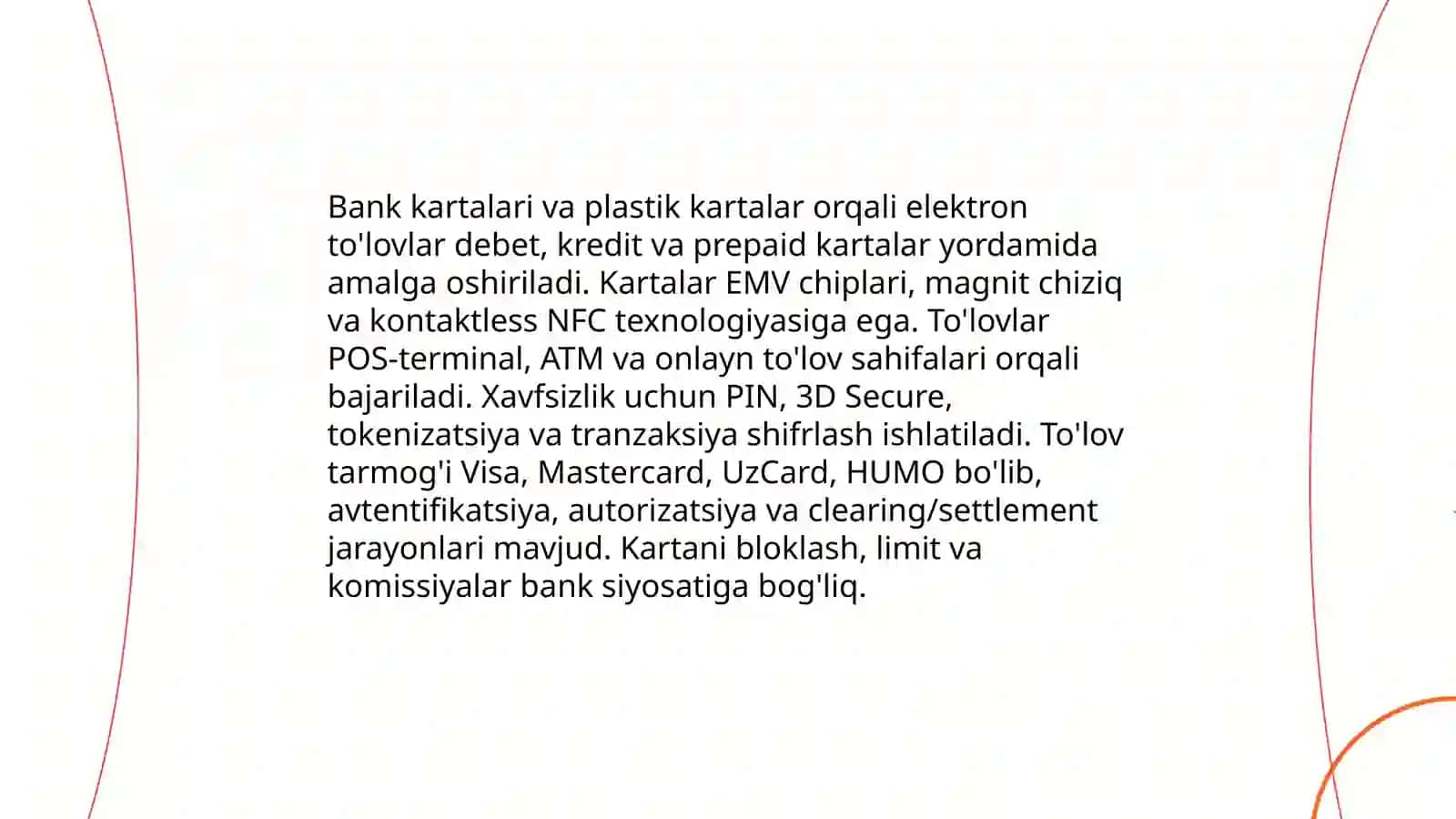 Elektron tòlov tizimlari 4