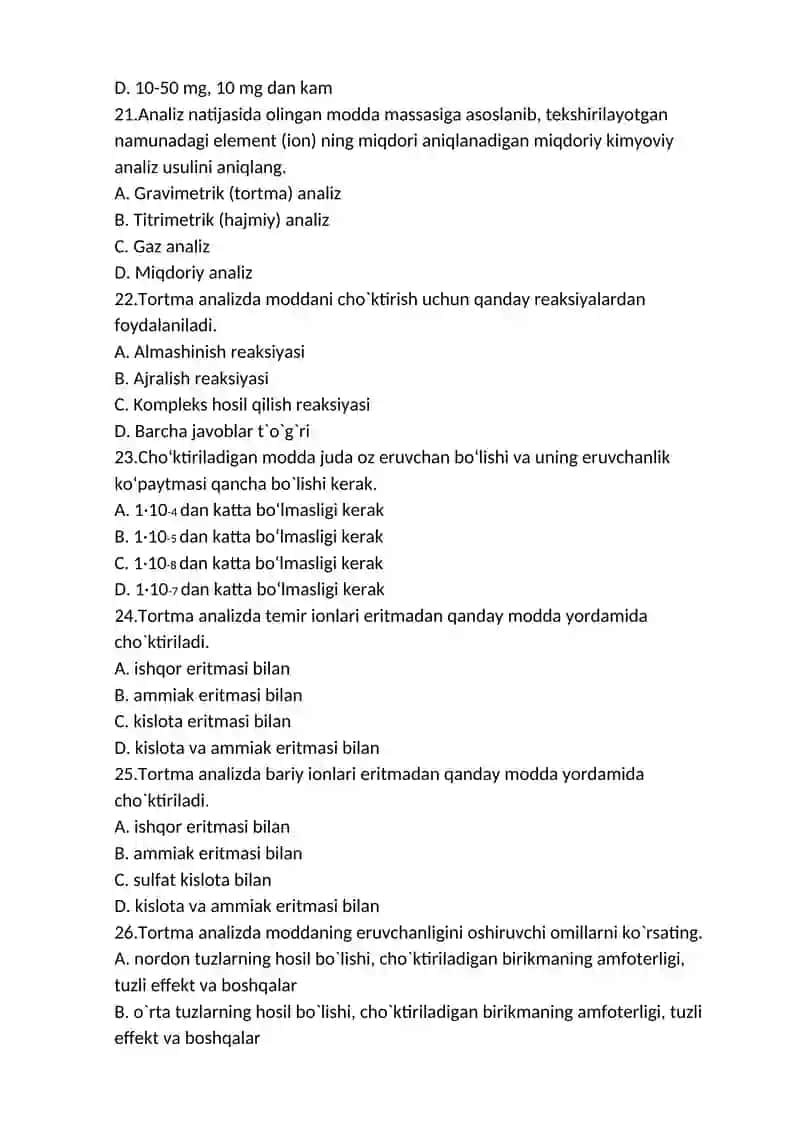 Kimyoviy tahlil usullari 4