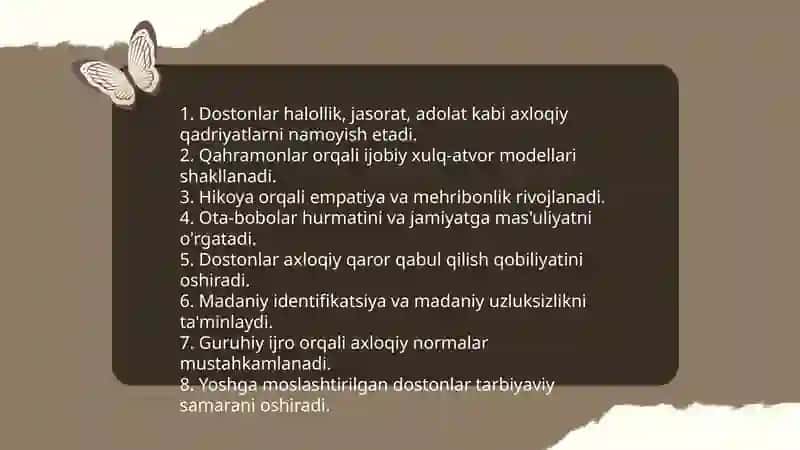 Xalq pedagogikasida dostonlarning tarbiyaviy ahamiyati 4
