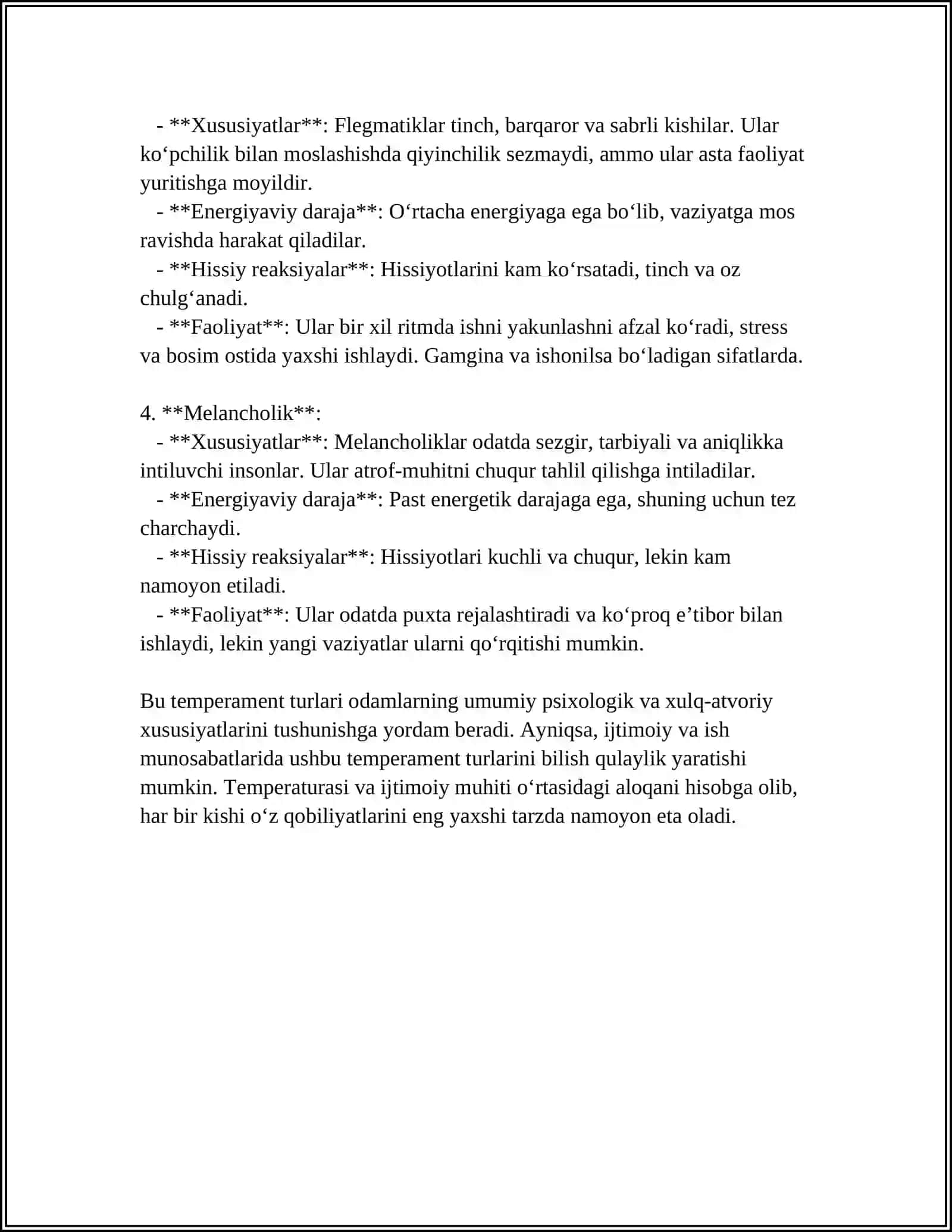 SHAXSNING INDIVIDUAL PSIXIK XUSUSIYATLARI 4