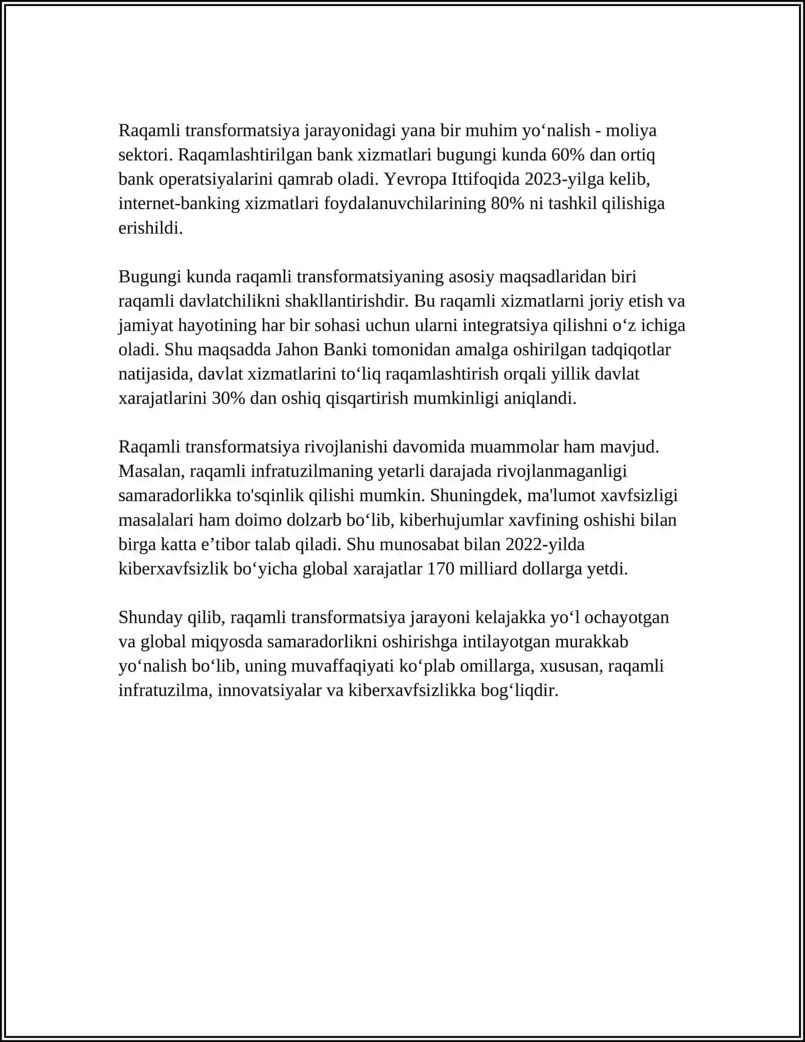 TASHKILOT RIVOJLANISHINING RAQAMLI STRATEGIYASI 4