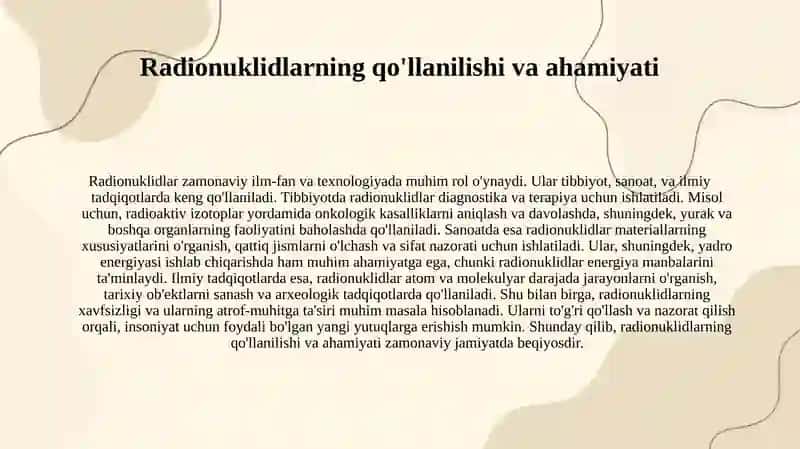 Radionuklidlar 4