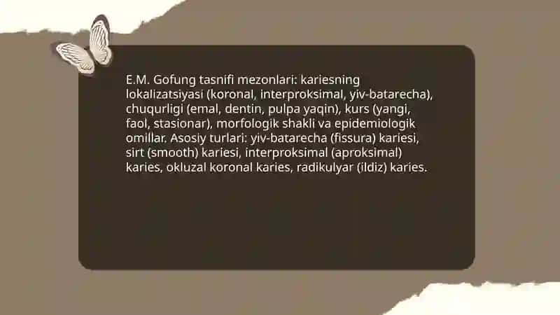 Karies tushunchasi 4