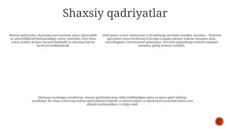 Qadriyatlar Tiplari Va Qadriyaviy Yondashuv 4