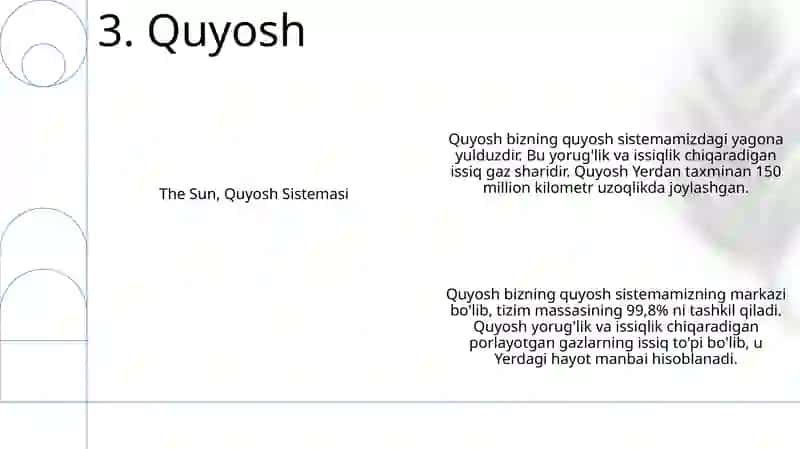 Quyosh Sistemasi 4