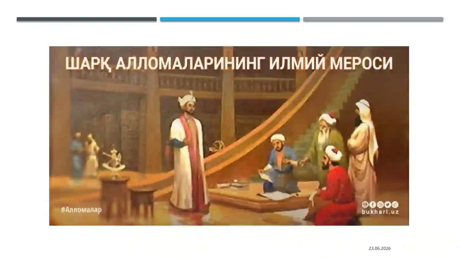 Ajdodlarimizning matematika faniga qoʻshgan ulkan hissalari haqida 4