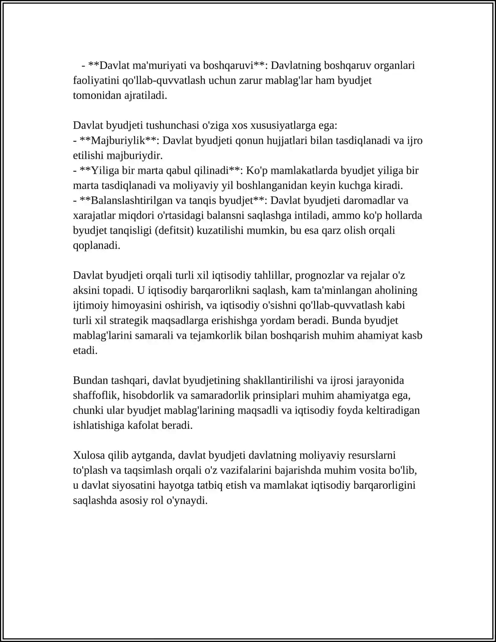 DAVLAT BYUDJETI VA BYUDJET TAQCHILLIGI 4