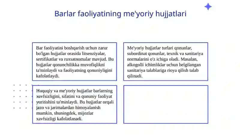 Mehmonxonalarda barlar faoliyatini tashkil etish 4