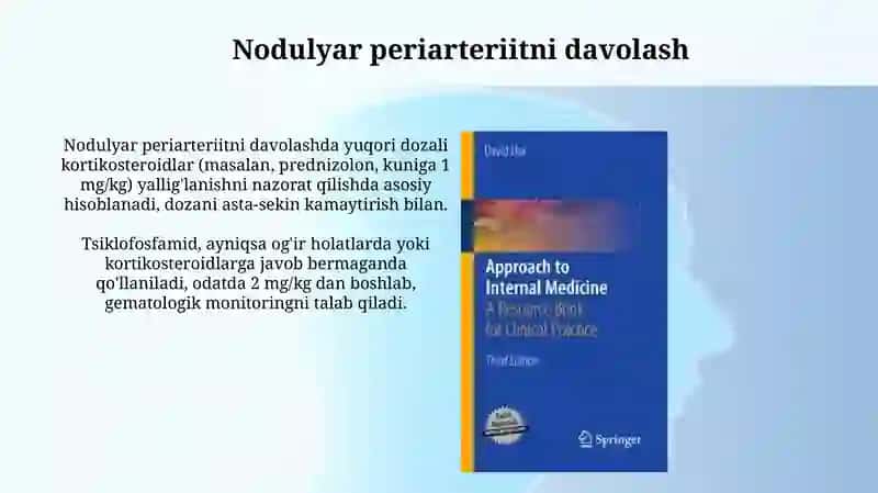 Tugunchali periartrit va nospetsifik aortaarterit kasalligining mezonlari, davolash va profilaktiks 4