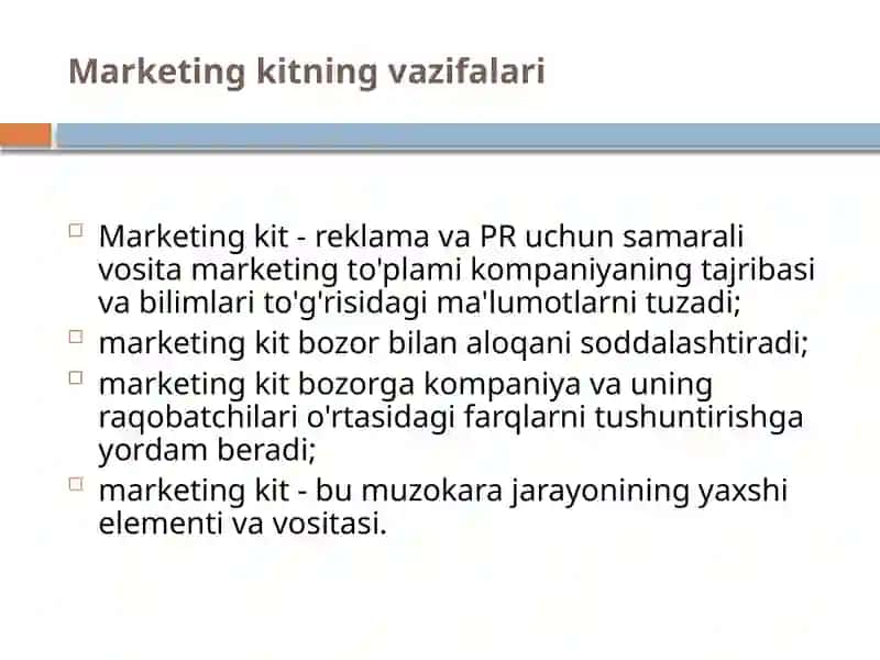 MARKETING KIT? “AIDA, AIDMA, DIBABAmodellari” 4