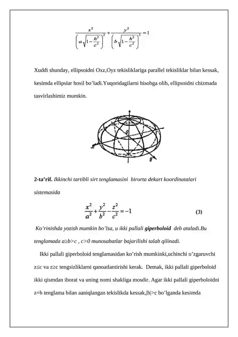 ANALITIK GEOMETRIYA KURSI 4