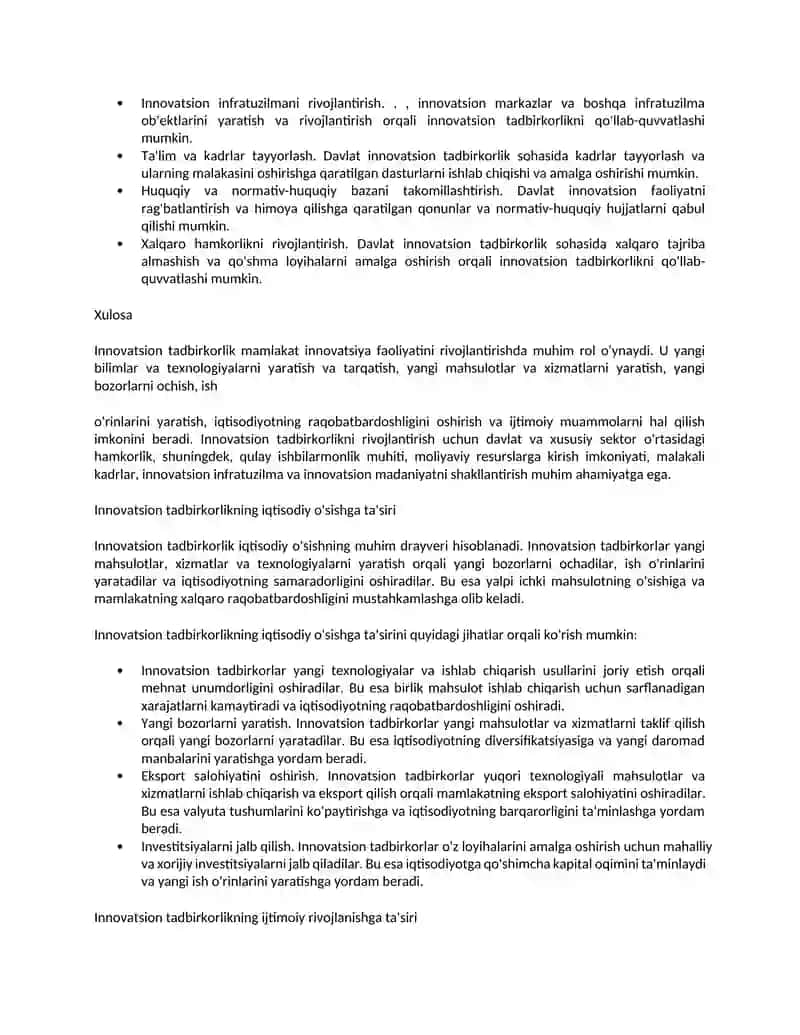 Innovatsiya tadbirkorlik 4