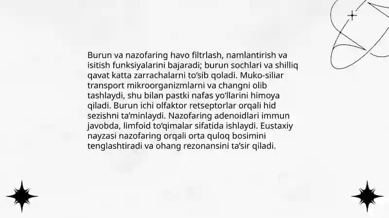 Nafas olish tizimi 4