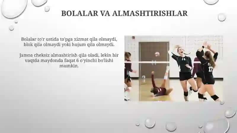 Zamonaviy voleybolni qonun qoidalari 4