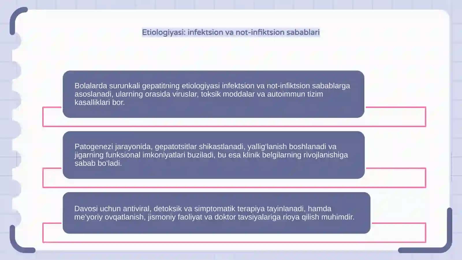 Bolalarda surunkali gepatit kasalligi etiologiyasi, patogenezi, klinikasi va davosi 4