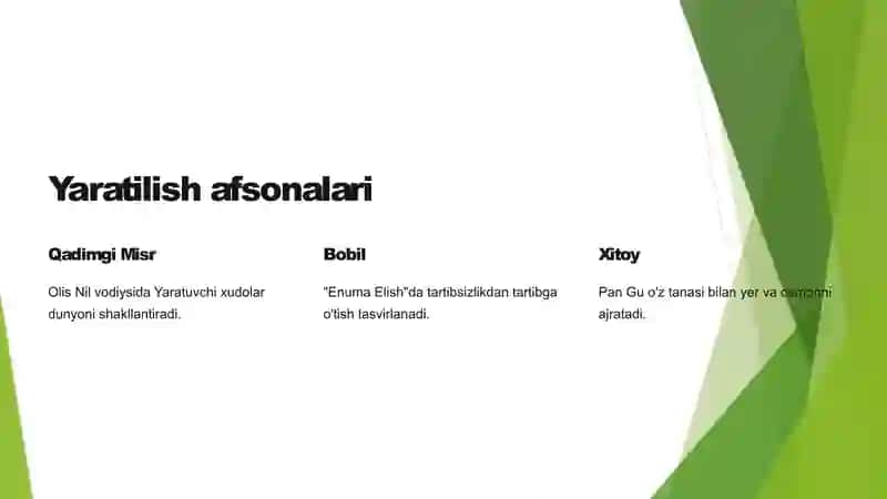 Dunyo xalqlari miflari: Kirish 4