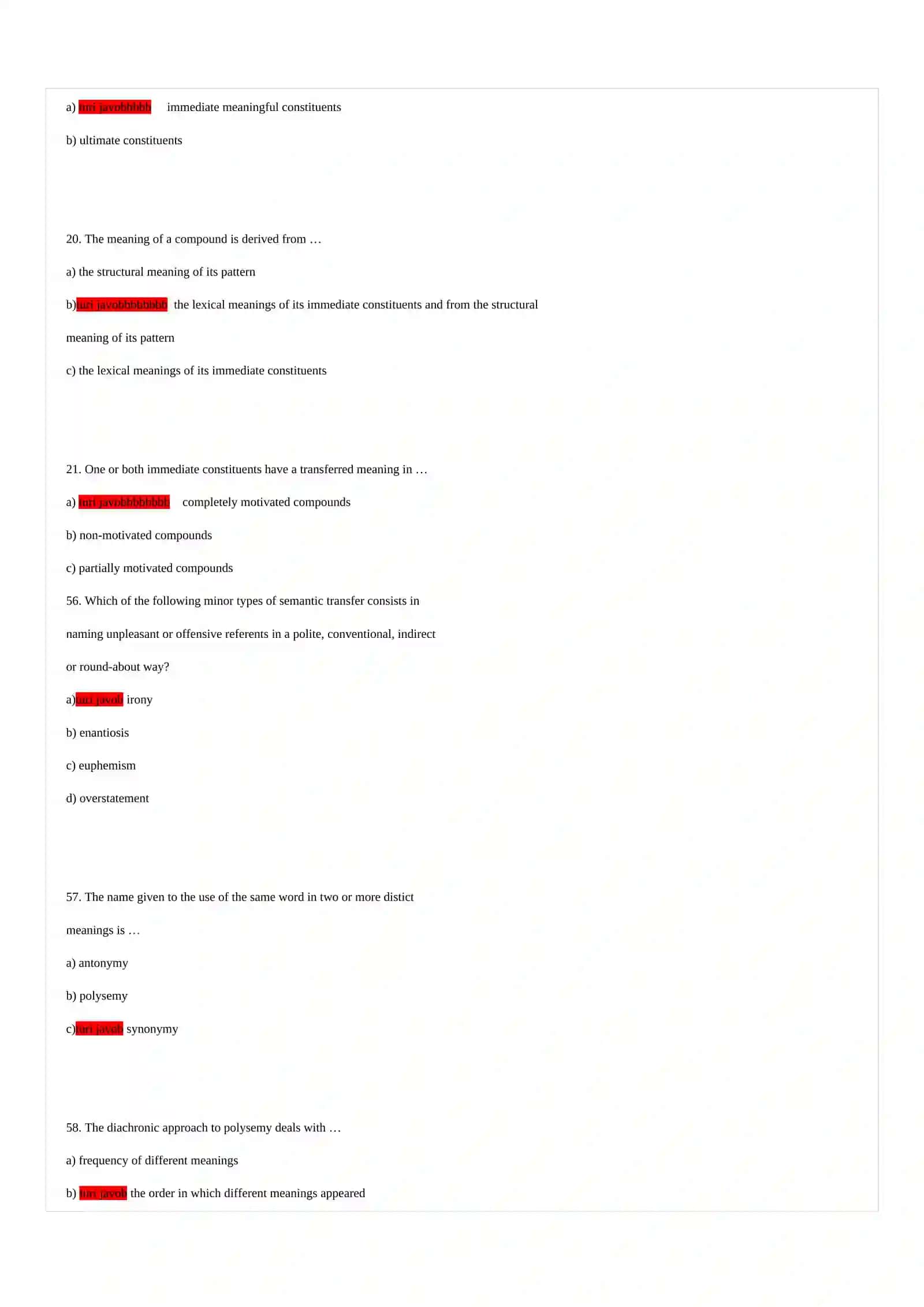 Lexicology 4