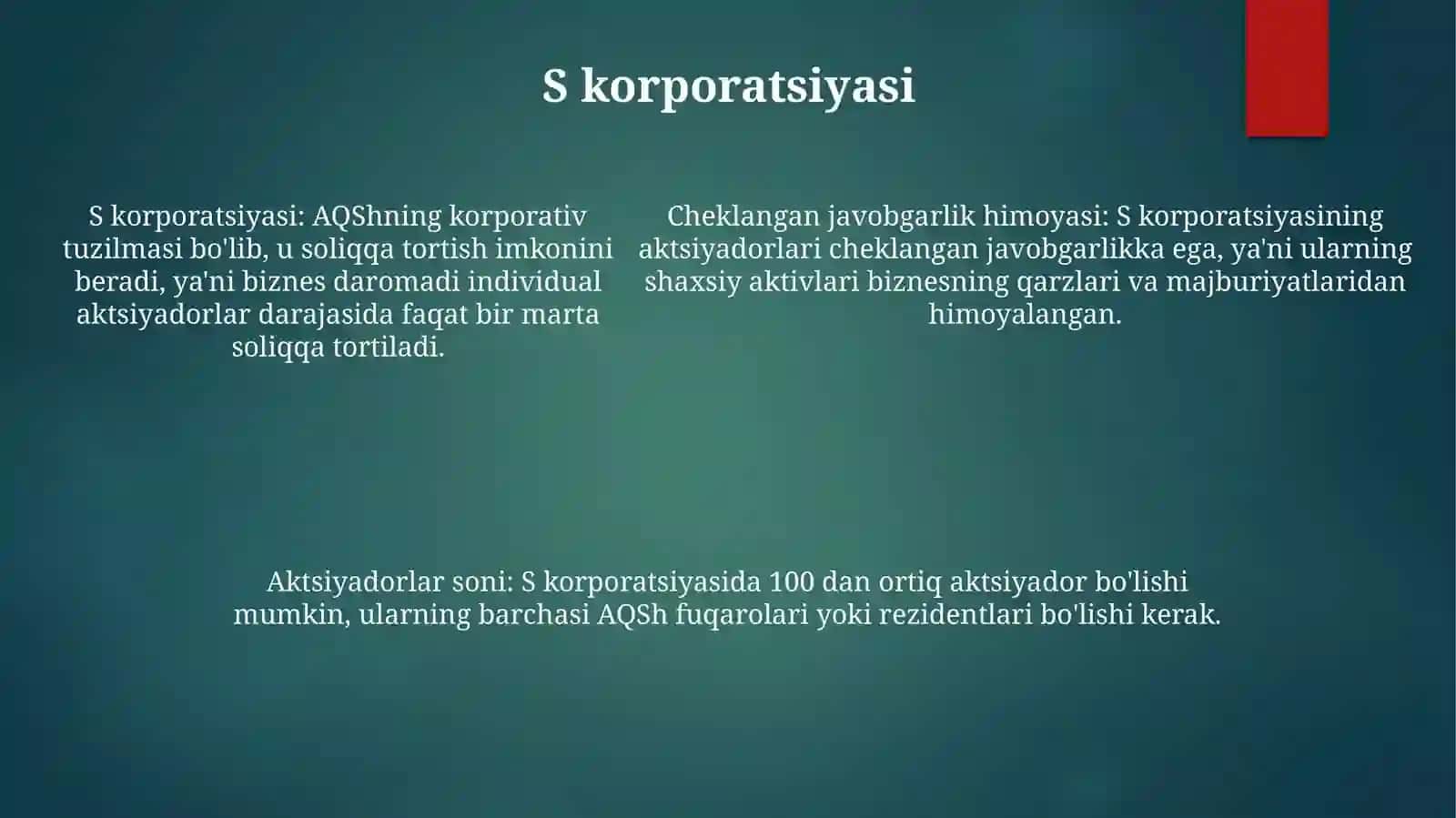 Kompaniyalar turlari 4