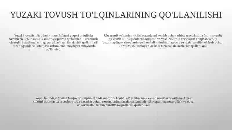 Tovush To'Lqinlari 4
