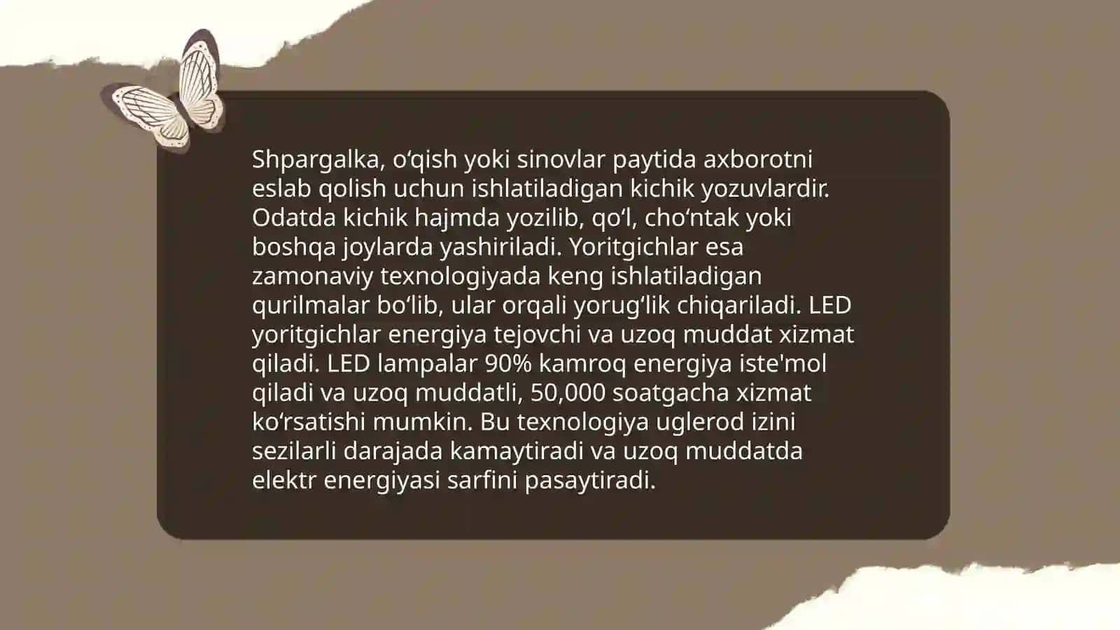 Qog'oz va varaq turlari 4